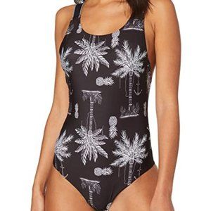 Hurley Quick Dry Asylum One Piece Bathing Suit